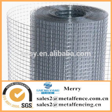 3 / 4X3 / 4 Zoll galvanisierte Quadratmasche 0.915X30m Hardware Gewebe geschweißter Maschendraht